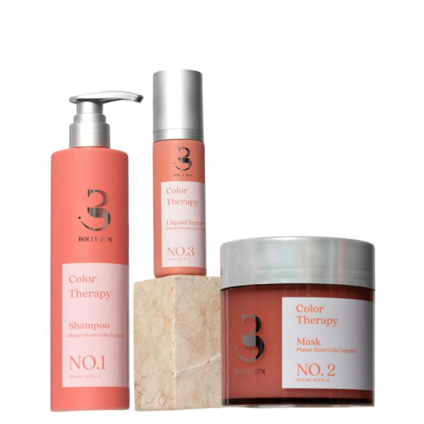 professional hair care kit designed for dry and color-treated hair