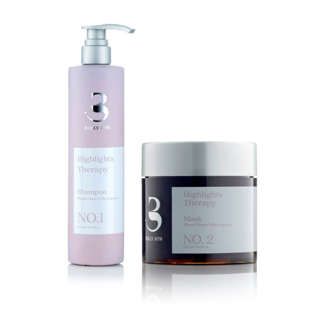 Blonde & Highlights Hair Care Set – Professional Shampoo & Mask