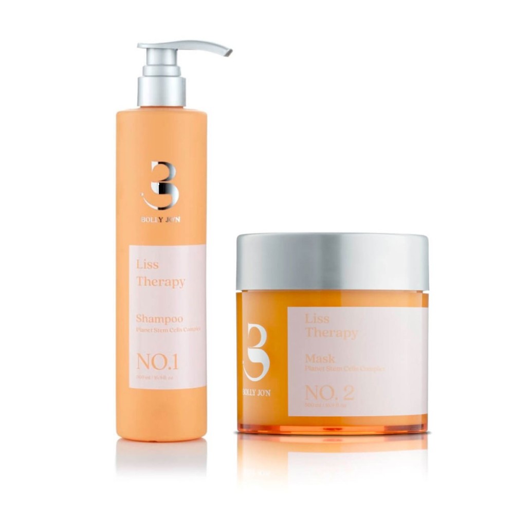 Liss Therapy Hair Care Set – Professional Shampoo & Mask for Straightened Hair